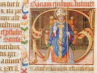 Saint Gatien Ier eveque de Tours, Missel a l'usage de la cathedrale de Tours (1475-1500)